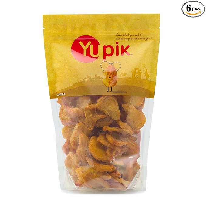 Yupik Dried Pears 2.2 lb (35.2 oz) Pack of 6 Kosher Vegan Dried Fruits Quartered Pieces Naturally Sweet No Sugar Added Source of Fiber Fruity Snacks Ideal for Baking &amp Topping