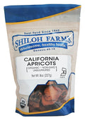 Organic California Dried Apricots - 6 Count of 8 Oz | Unsulphured High Fiber Non-GMO | Shiloh Farms