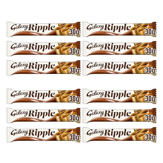 Galaxy Ripple Milk Chocolate Bar 30g x 12