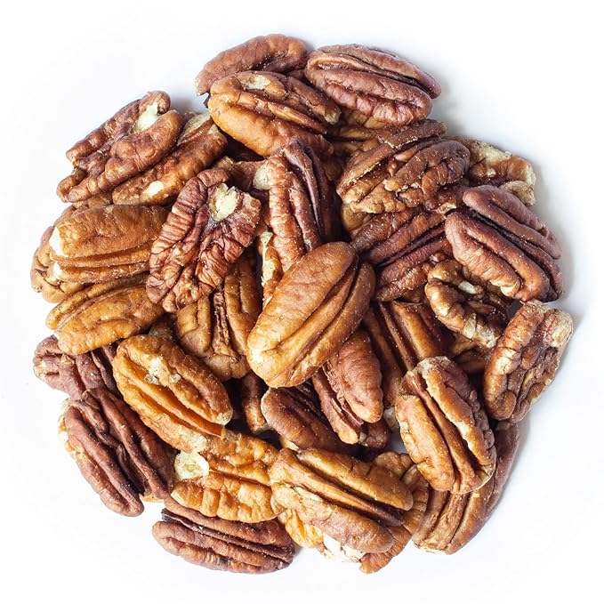 Food to Live Organic Pecan Halves 3 Pounds – Non-GMO Kosher Raw Pecan Nuts Unsalted Vegan Kosher Shelled Sirtfood Bulk. Good source of Calcium and Zinc. Great for Pecan Pie Salads Mixes