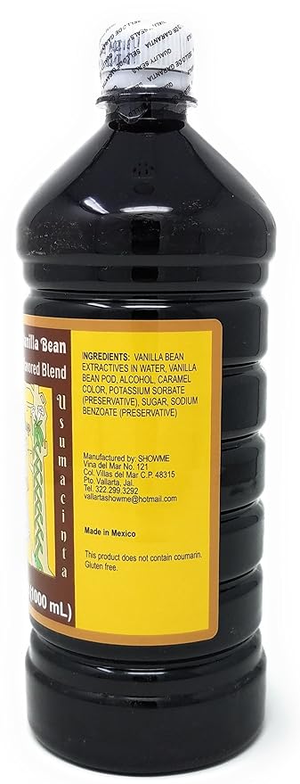 Usumacinta Mexican Vanilla Blend 33.8 Ounces (Amber)