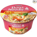 Paldo Fun &amp Yum Instant Cup Noodle Soup Bowl with Seafood Shrimp Flavored Broth Pack of 12 Best Oriental Style Korean Ramyun Most Loved Korean Noodles 팔도 새우 사발면 86g (3.03 oz) x 12