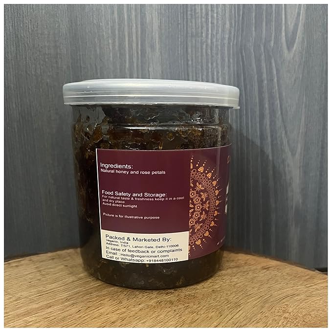 SPICE ORIGIN Honey Gulkand 300 Gram Airtight Container