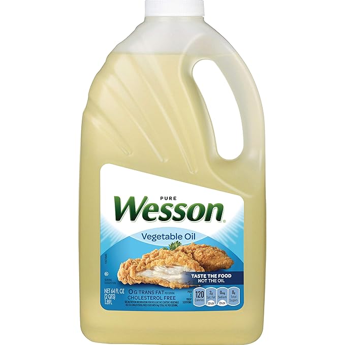 Pure Wesson Vegetable Oil 64 oz. (Pack of 9)