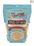 Bob's Red Mill 100% Whole Grain Steel Cut Oats Golden Spurtle 24 OZ (Pack of 3)