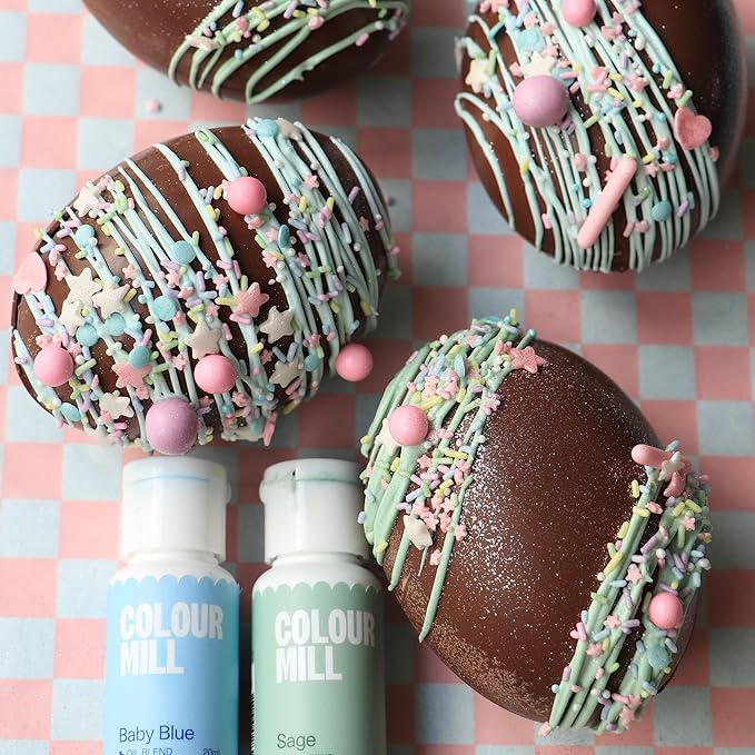 Colour Mill Oil-Based Food Coloring 100 Milliliters (Sage)