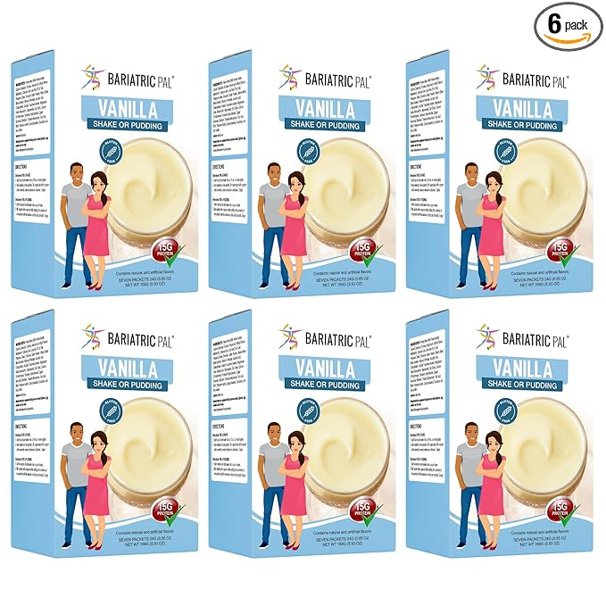 BariatricPal Protein Shake or Pudding - Vanilla (6-Pack)