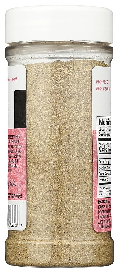Generic F.ranklin BBQ Steak Spice Rub 6 oz (Pack of 6)