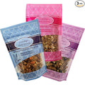 Cravings Daily Granola Variety- 3 Pack- Michigan Cherry &amp Roasted Nuts Blueberry Cherry Cranberry &amp Pumpkin Seed and Michigan Cherry &amp Sliced Almond