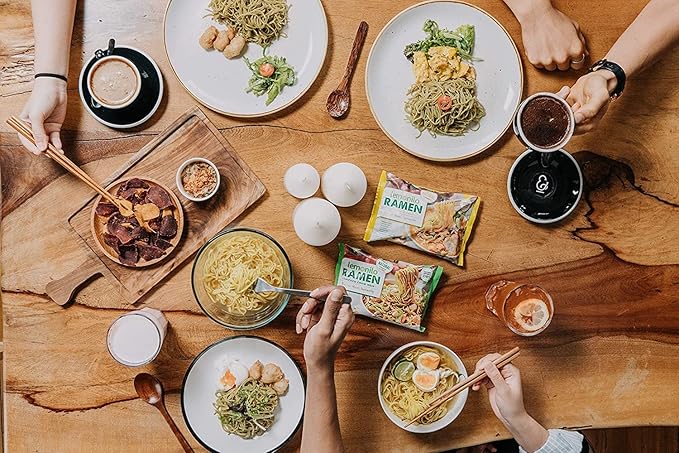 Lemonilo Ramen - Chick'n Curry Soup - Healthy Instant Ramen - Oven-Baked Noodles with Tumeric - Made with All-Natural Ingredients - Quick Meal Kit (2.57 Oz) - Pack of 24