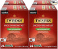 Twinings Decaf English Breakfast Tea Single Serve K-Cup Pods for Keurig Naturally Decaffeinated Black Tea Smooth Flavorful Robust 96 CountTwinings Decaf English Breakfast Tea K-Cup Pods for Keuri