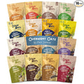 Dozy Oats Overnight Oatmeal Packets Sampler Box with Rolled Oats Chia Seeds Date Powder and Dried Fruit. Gluten-Free Natural Source of Protein and Fiber 16-Pack