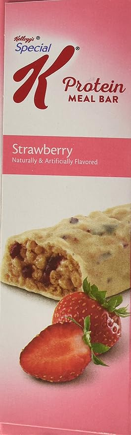 Kellogg's Special K Protein Meal Bars Strawberry 6 Count Box (Pack of 3)