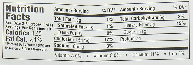 Sturdiwheat All Natural Pancake Mix Crepes 12-Ounce Package (Pack of 4)