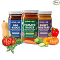 Beyond the Bib All Natural Toddler Sauces for Picky Eaters - Hidden Vegetables No Added Sugar Quick &amp Healthy Mealtime Solution - For 24+ Months (Tomato BBQ Sweet Mustard)