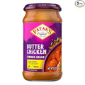 Patak’s Butter Chicken Simmer Sauce - Mild &amp Creamy Curry Sauce with Tomatoes &amp Spices - Gluten-Free &amp Vegetarian Authentic Indian Sauce - Perfect for Quick &amp Easy Curry Dishes - 15oz