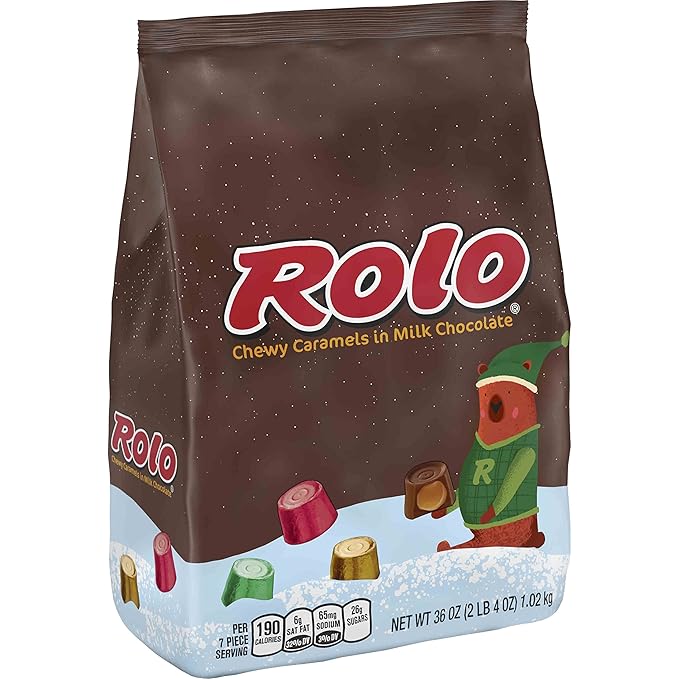 ROLO Chewy Caramels in Milk Chocolate 36 Ounce