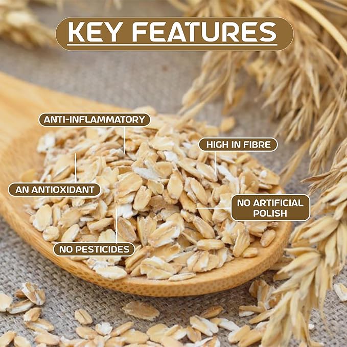 IKAI Organic Natural Jumbo Oats 500g