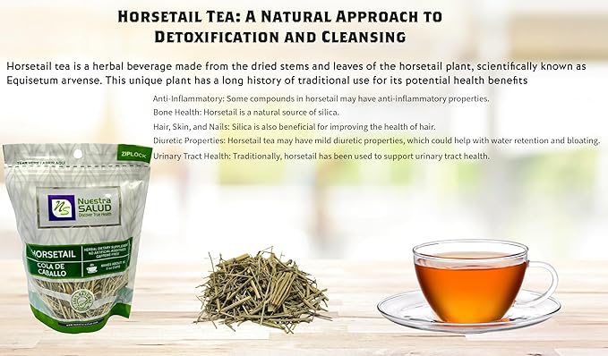 Cola De Caballo Horsetail Herbal Infusion Tea pack of 3