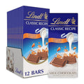 Lindt CLASSIC RECIPE Toffee and Sea Salt Milk Chocolate Candy Bar 4.4 oz. 12 Pack