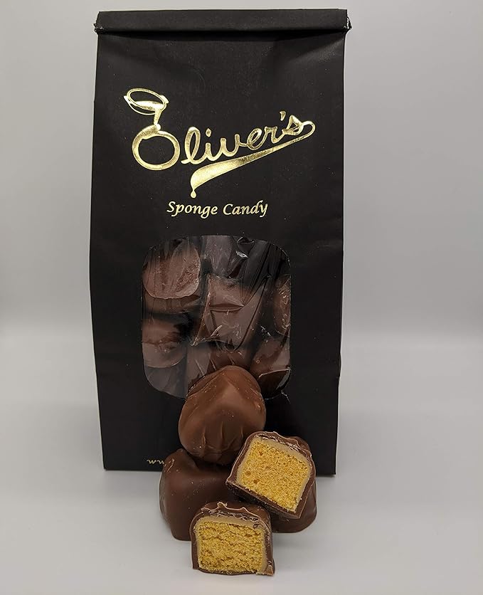 Oliver's Sponge Candy - Peanut Butter 1 pound