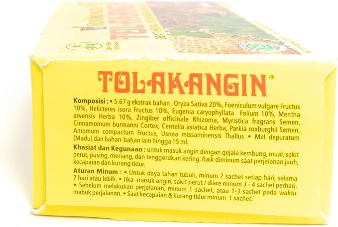 Sido Muncul Tolak Angin Herbal with Honey 5-ct 75 Ml (Pack of 9)
