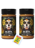 Mexican Traditional Seasoning Mix Asadero-Style Spice Blend for Chicken Beef Pork and Vegetables with Bonus Slap Ya Mama Seasoning Packet (7.3 oz/ 2 Pk Elote)