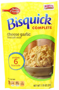 Betty Crocker Bisquick Complete Biscuit Mix Cheese Garlic 7.75 Oz Bag (Pack of 9)