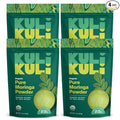 Kuli Kuli Moringa Oleifera Organic Leaf Powder &amp Green Smoothie 100% Pure USDA Certified &amp Non-GMO Moringa Powder Great with Smoothies Tea and Food 4 Pack