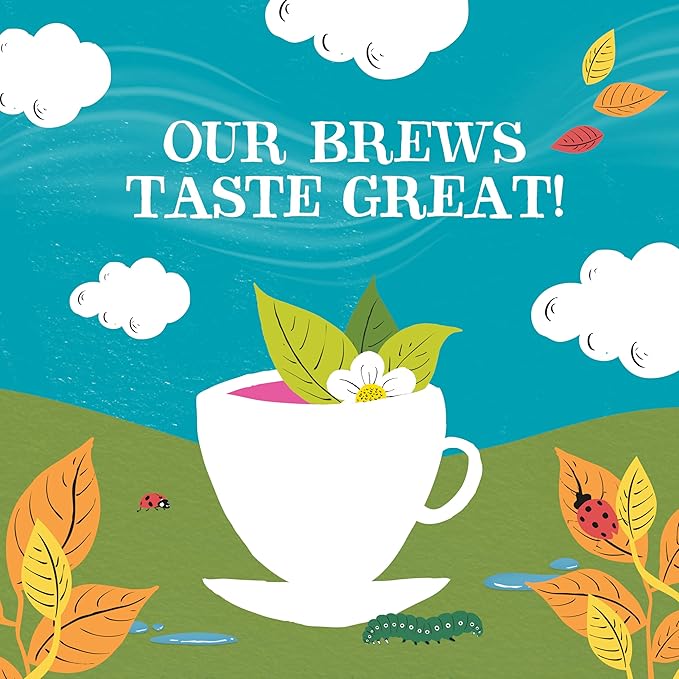 Clipper Tea: Organic Herbal &amp Green Tea Set Gift Box – Tea Selection &amp Sampler with 5 Flavors Including Lemon Ginger and Bedtime Teas – Assorted Tea Bags in Colorful Tea Box 45 Unbleached