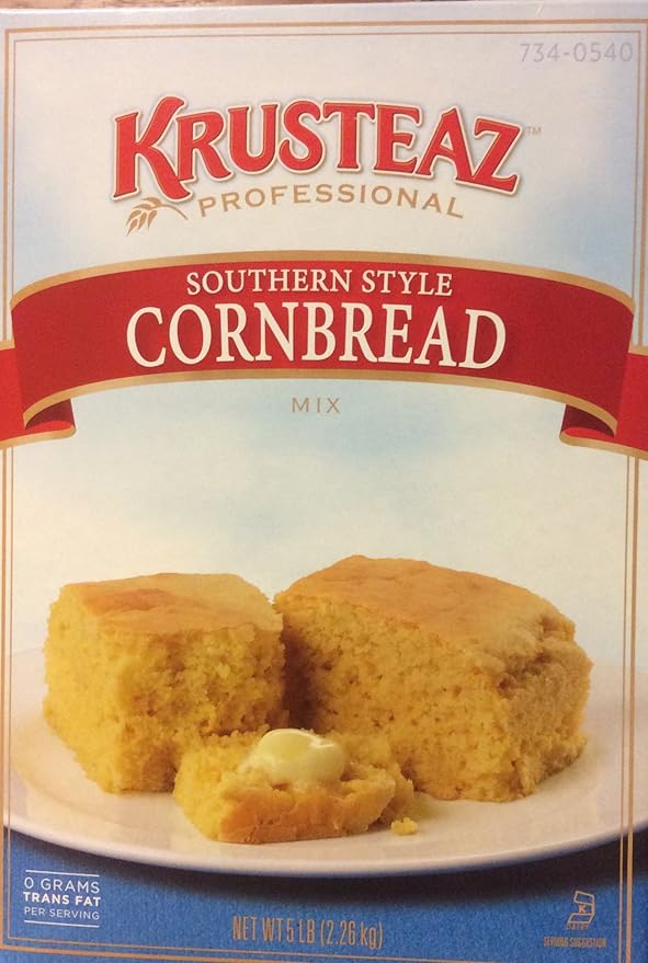 Krusteaz Old Fashioned SOUTHERN STYLE CORNBREAD Mix 5lbs. Restaurant Quality