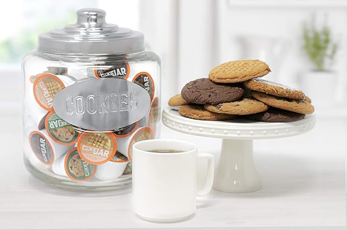 Cookie Jar Mint Chocolate Chip Flavored Coffee Pods for Keurig K Cup Brewers 40 Count – Refreshing Mint and Chocolate Blend for a Unique Coffee Experience