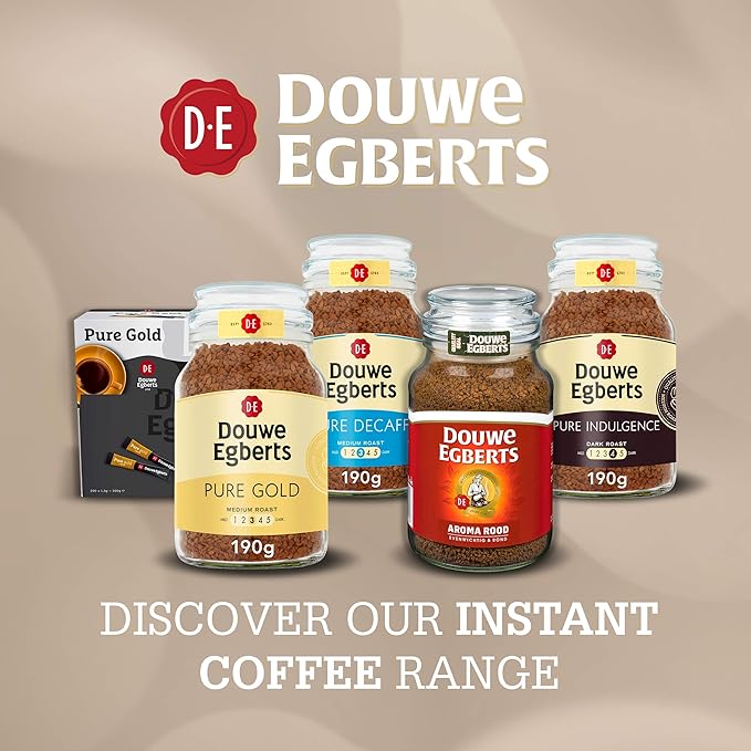 Douwe Egberts Aroma Rood Instant Coffee 200G Jar