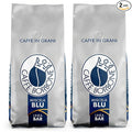 Caffè Borbone Whole Bean Coffee Medium-Dark Roast Blue Blend Authentic Italian Coffee 2.2 lb Bag (Pack of 2)