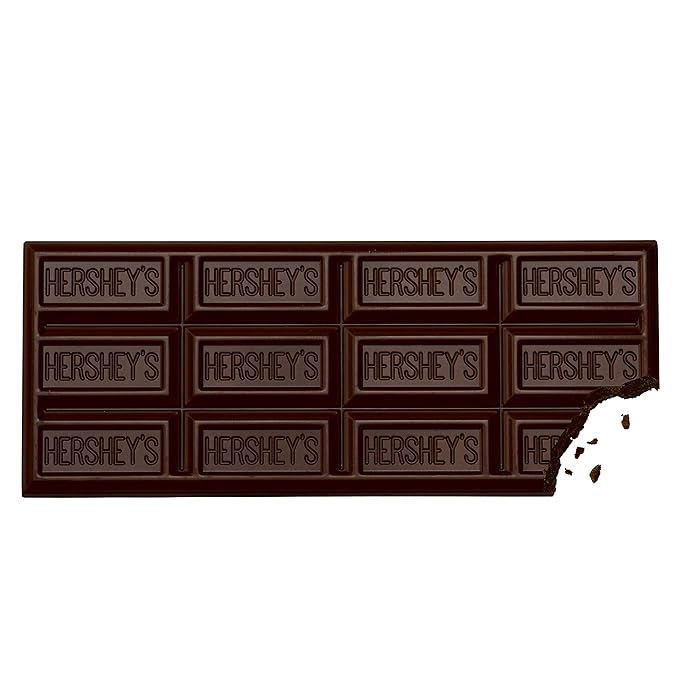 HERSHEY'S Special Dark Chocolate Candy Bars King Size (Pack of 18)