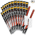 Country Meats Meat Sticks 0 Trans Fat USDA Certified Good Source of Protein Carb Conscious Snack (24 Meat Sticks Old #9)