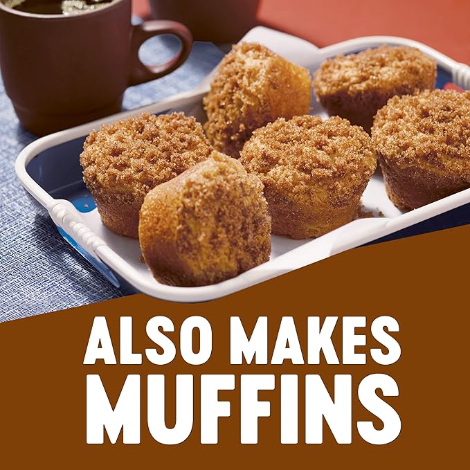 Krusteaz Cinnamon Swirl Crumb Cake &amp Muffin Mix 12 Count (Pack of 1)