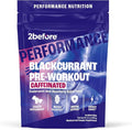 2before Blackcurrant I All Natural Vegan Pre Workout with 120mg Caffeine I Clean Energy Endurance Recovery I Pre Workout Women and Men I 20 Servings Pouch I Informed Sports Certified