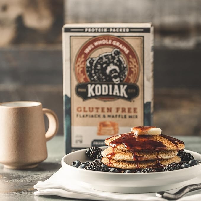 Kodiak Cakes Frontier Oat Gluten Free Protein Pancake and Waffle Mix 16oz (Pack of 6)