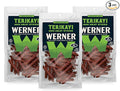 Werner Mini Teriyaki Meat Sticks Pack of 3 – 12 Ounce Resealable Bag
