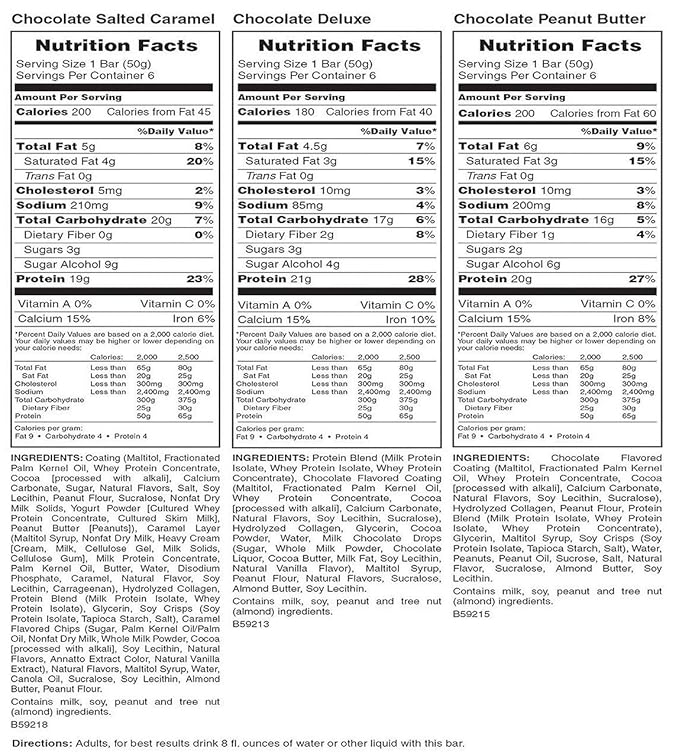 Bulk Buy Pure Protein Bar Multipack - 18-Pack 1.76oz Protein Bars. 3 Flavors.