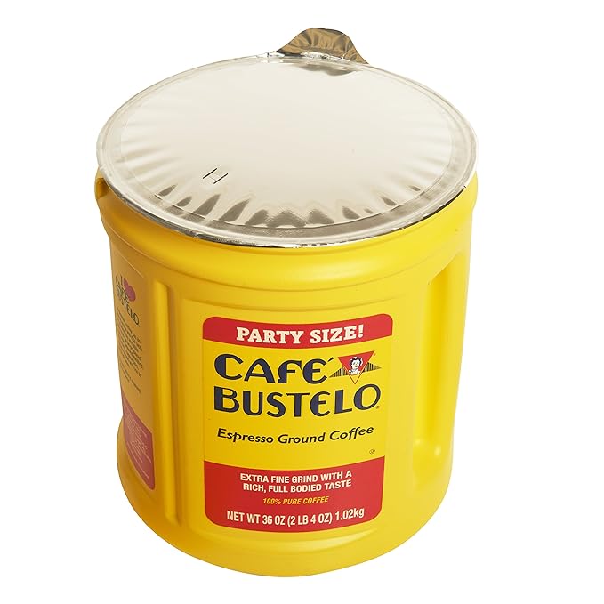 Café Bustelo Espresso Dark Roast Ground Coffee 36 Ounce (Pack of 3)