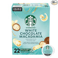 STARBUCKS White Chocolate Macadamia Ground Coffee K-Cup Pods 22 Count 7.9oz Box