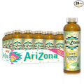 AriZona Diet Lemon Tea 20 Fl Oz Pack of 24 - All Natural Brewed Tea