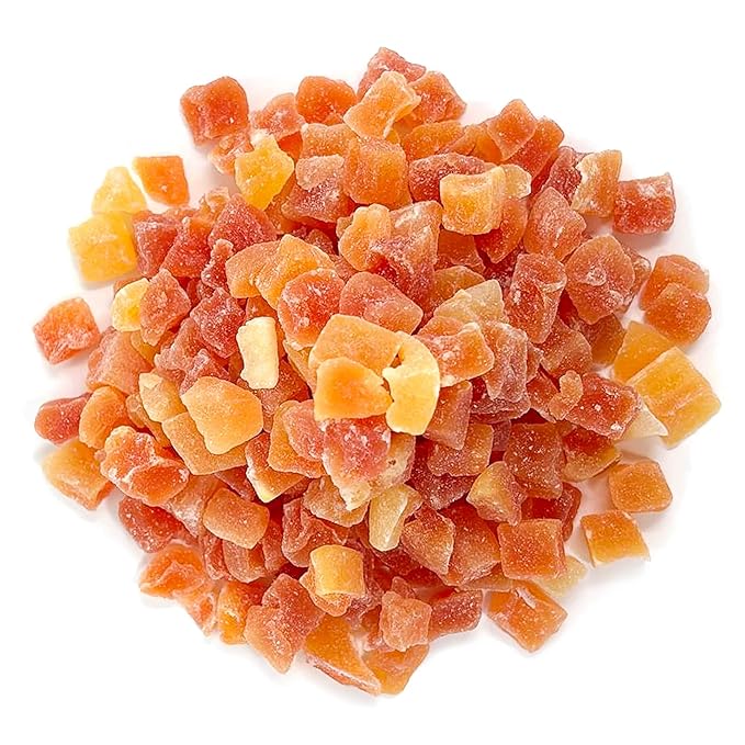 Food to Live Dried Diced Papaya 2 Pounds – Kosher Vegan Sweetened Unsulfured Bulk