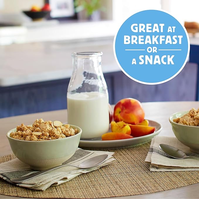 Honey Bunches of Oats French Vanilla Almond Granola Cereal 11 oz Bag (Pack of 5)