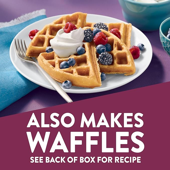 Krusteaz Sweet Cream Pancake and Waffle Mix Light &amp Fluffy 26 oz Boxes (Pack of 8)