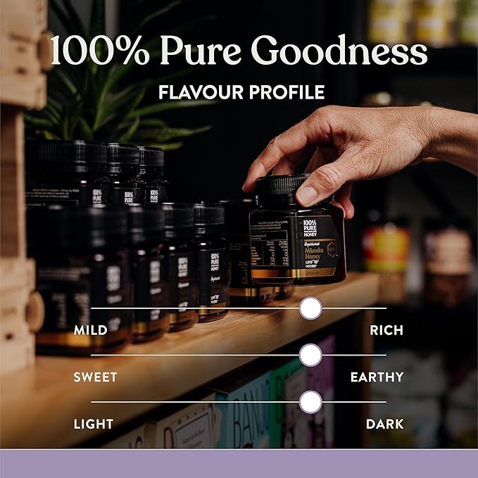 100% Pure New Zealand Manuka Honey MGO 50+ Multifloral Squeezy and UMF 15+ (500g) Bundle
