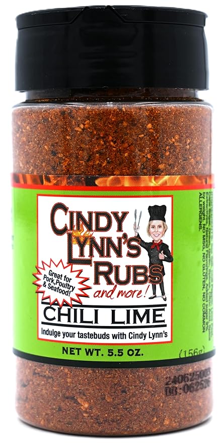 Cindy Lynn’s Dry Rub and Seasoning Variety Pack - 8-Pack of Our Most Popular Flavors Black Label Steak It Veggie Delight Voodoo Rib Rub Big Kahuna Chili Lime Cowboy Joe and XOXO (5.5oz)