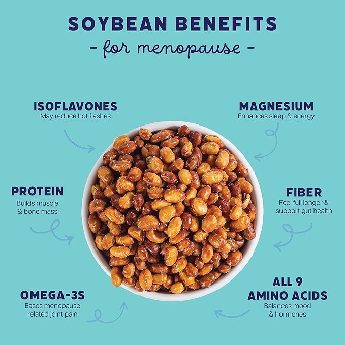 Standing Tall Roasted Soybean – Sea Salt – 12g protein 2g fiber 0g sugar Plant-Based Vegan Snack Gluten-Free Non-GMO 3 Count Variety Pack 5oz Each (Sea Salt)